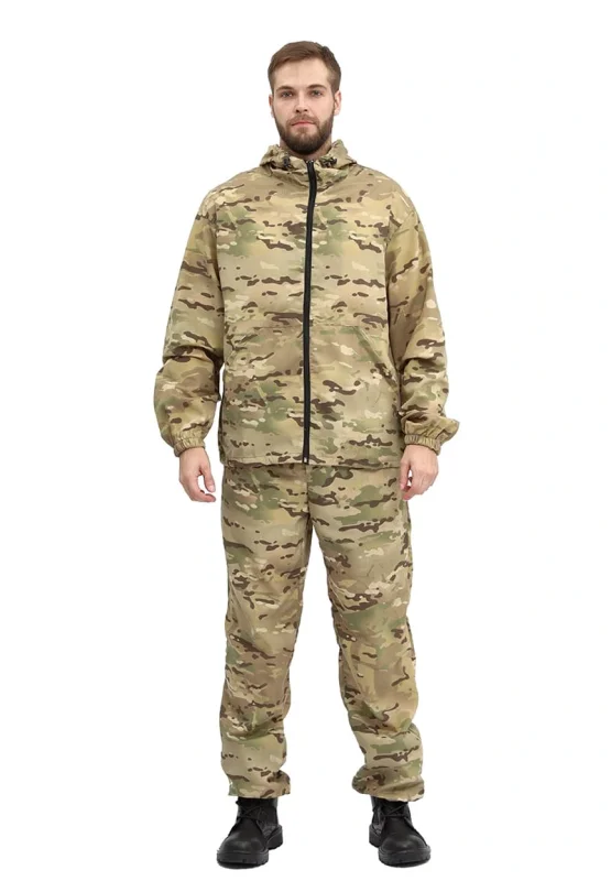 Костюм "МАСКХАЛАТ" куртка/брюки, цвет: кмф "Мультикам", ткань: Сорочечная