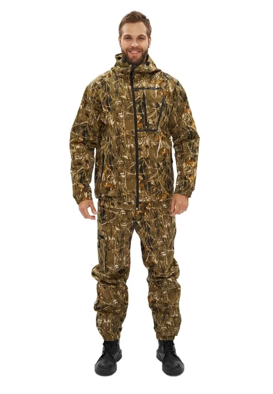 Костюм "ТУРИСТ 1" куртка/брюки цвет: кмф "Камыш", ткань: Грета