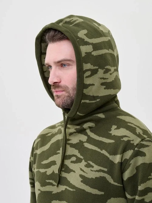 Костюм ВЯЗАНЫЙ C1MS0501, зима, цвет Зеленый