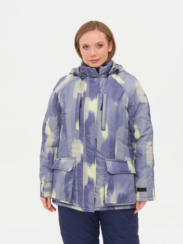 Костюм женский зимний АДЕЛЬ КЗ-07 (SPECI.ALL) желто-синий