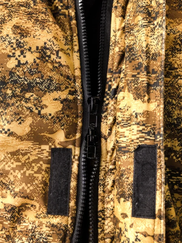 Костюм зимний "СКАНДИН" куртка/полукомб. цвет: кмф "ЯНТАРЬ", ткань: Алова