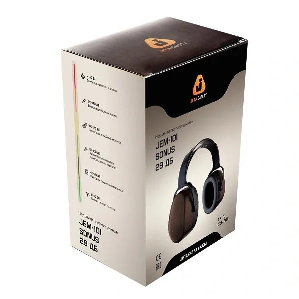 Наушники противошумные JEM-101 Sonus SNR 29 дБ Jeta Safety