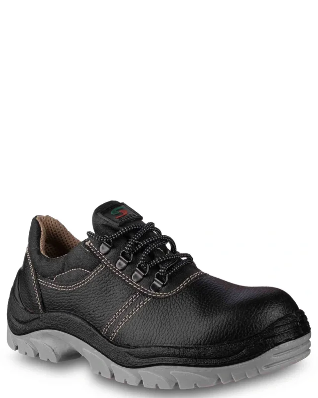 Полуботинки кожаные РЕДГРЕЙ ПУ/ТПУ, металлический подносок