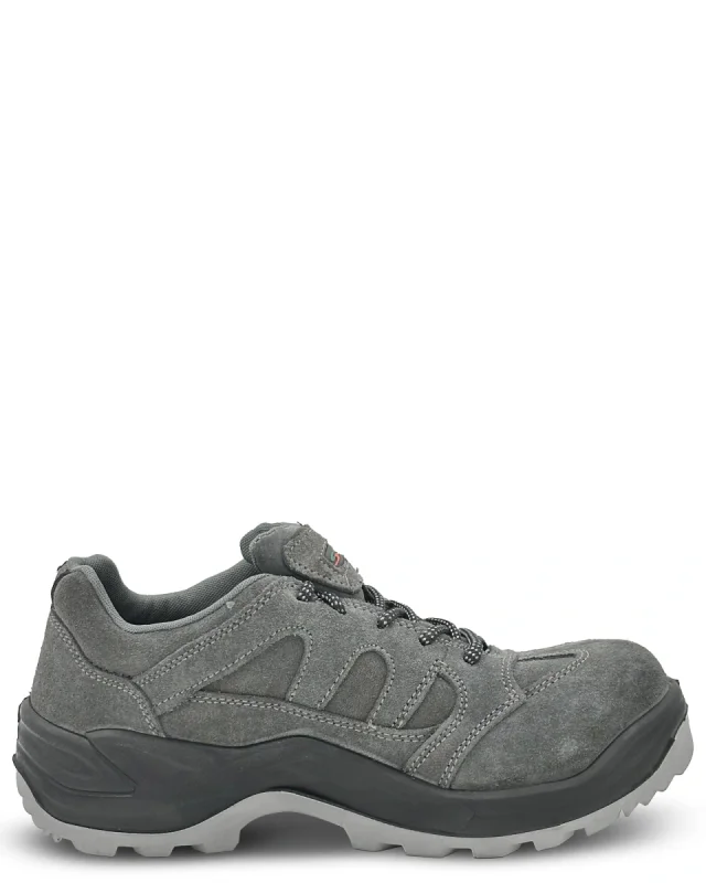 Полуботинки (кроссовки) "ТЕХНИК" нат.кожа/текстиль, цвет: серый