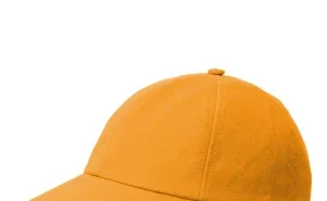 Бейсболка оранжевая с жёстким козырьком универсальная
