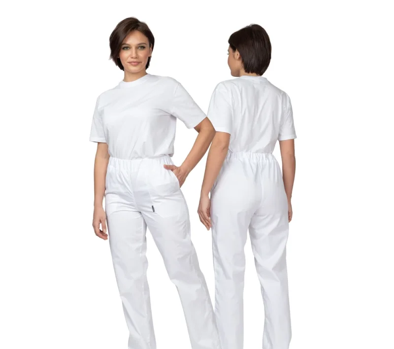 Брюки женские "Хирург" белые