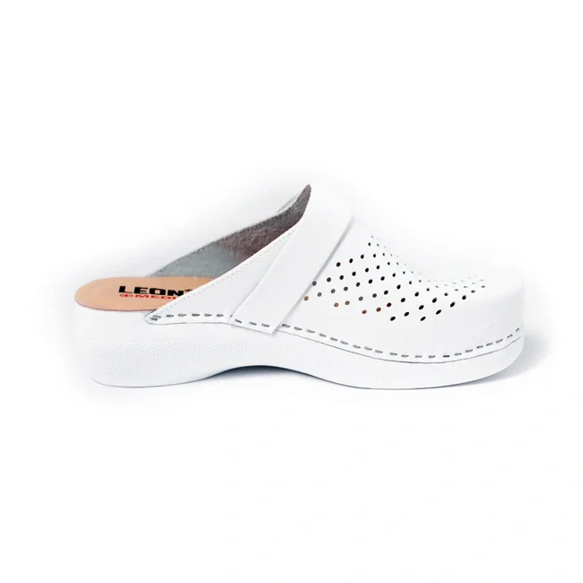 Сабо LEON ортопедические женские MED102W , белый