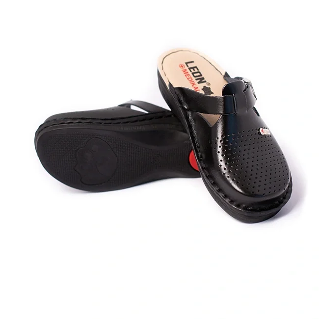 Сабо LEON ортопедические женские MED260B, чёрный