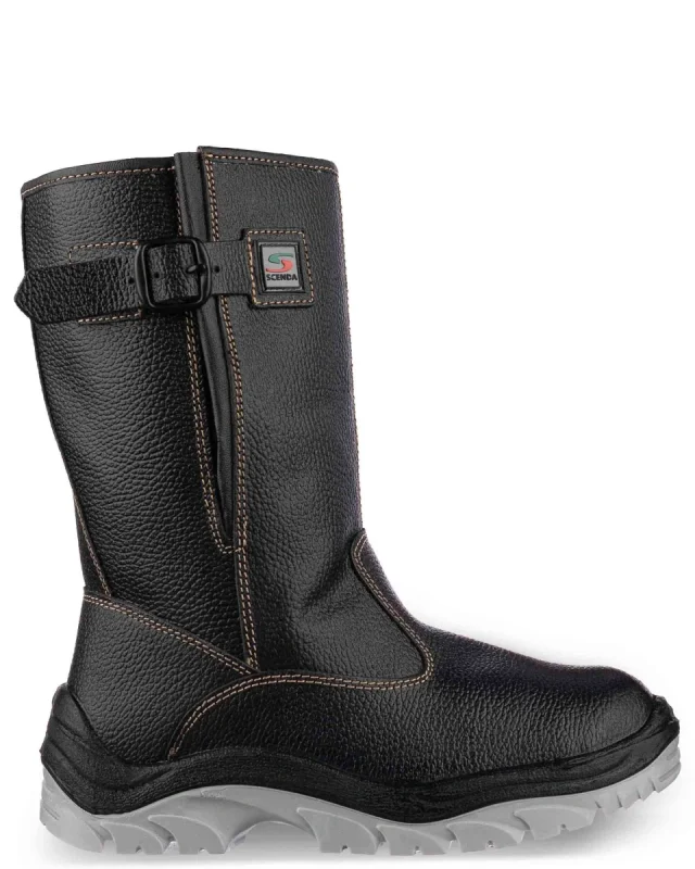 Сапоги кожаные утепленные БЕРГЕН ПУ/ТПУ
