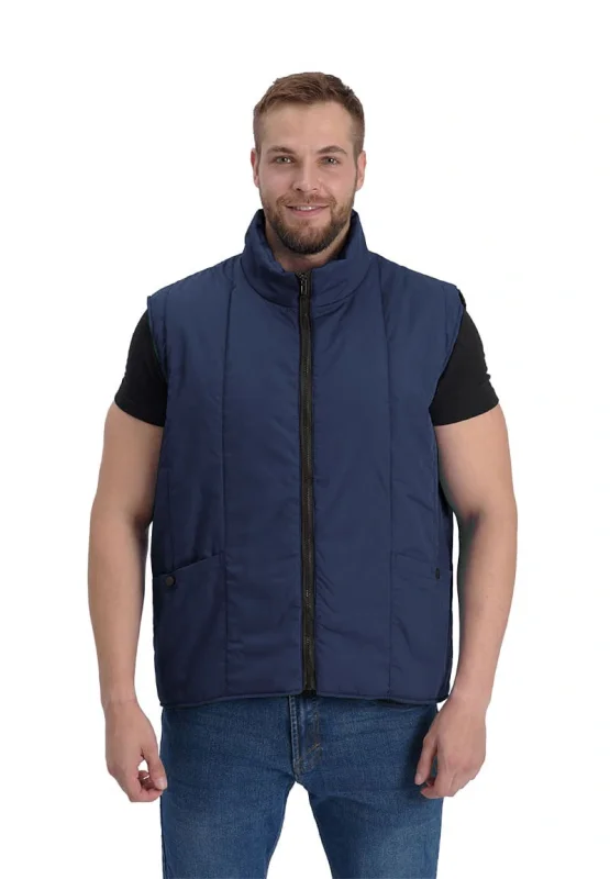 Жилет утепленный "РЕЙНИР", цвет: т.синий